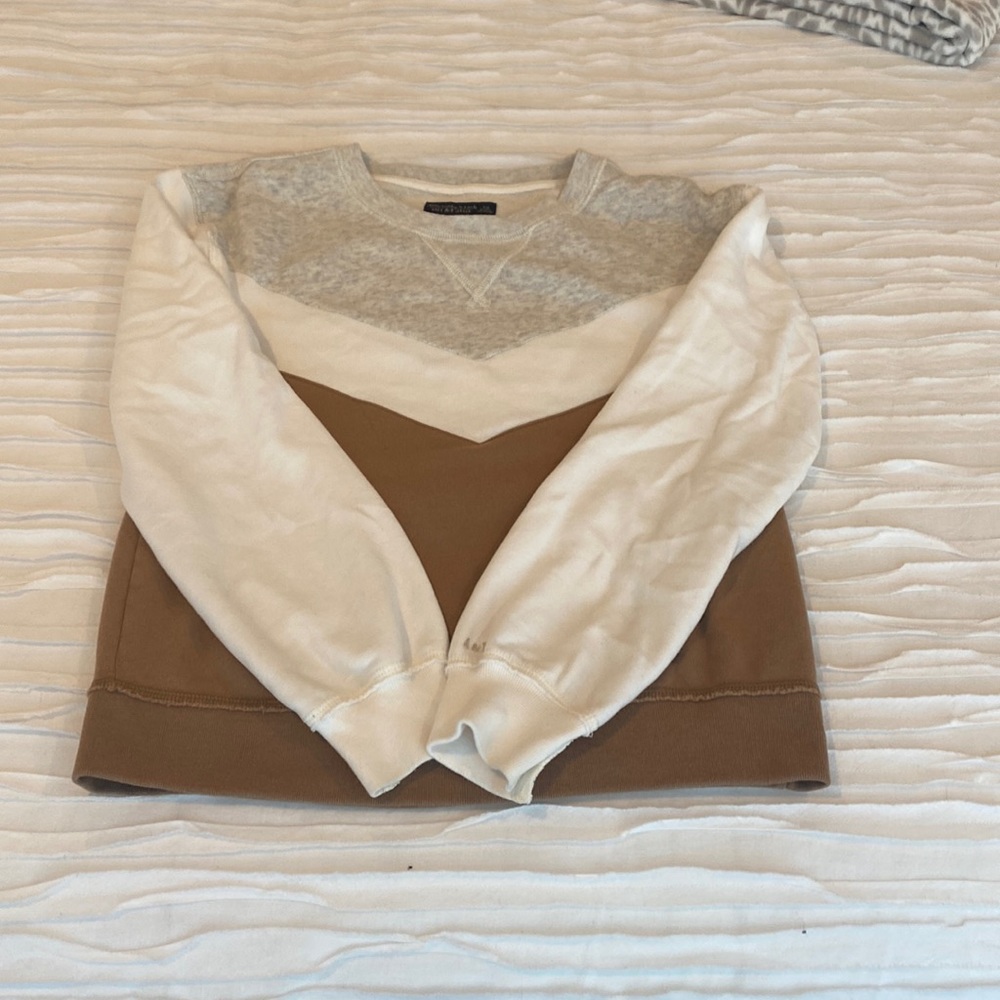 Abercrombie and Fitch Color-Block Sweatshirt